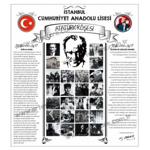 Atatürk Köşesi Branda Banner