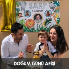 Doğum Günü Afişi