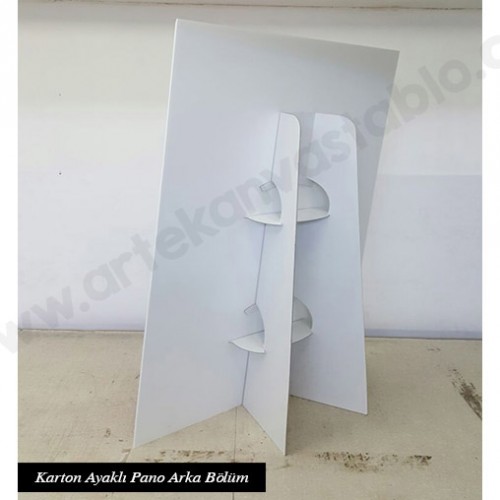 Karton Ayaklı Pano Arka Bölüm