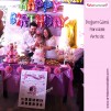 1 Yaş Doğum Günü Panosu Çiçek Temalı 061