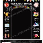 Okulda İlk Günüm Branda Banner