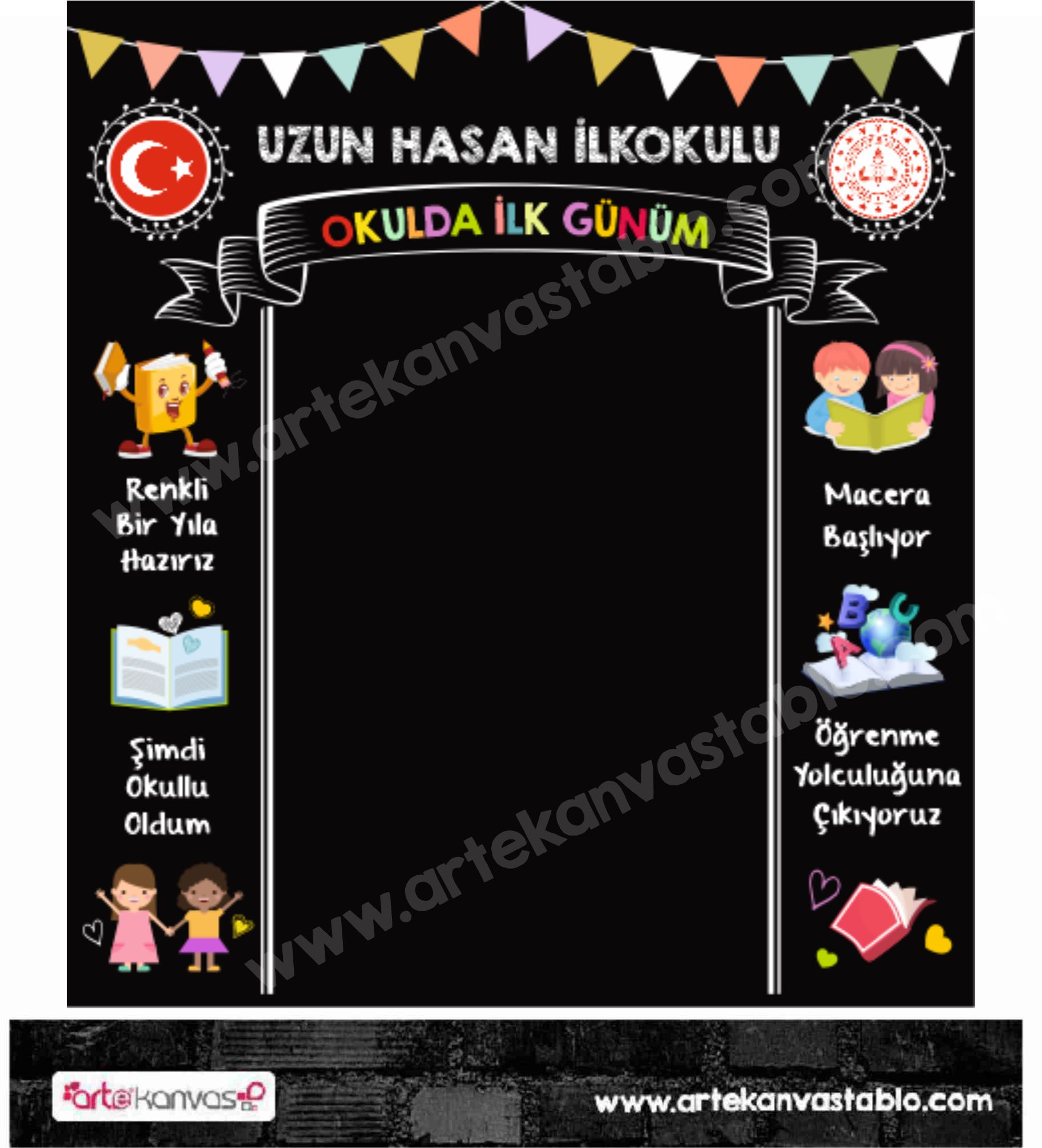 ART_SPE_0460-1.jpg Okulda İlk Günüm Branda Banner - Görsel 1