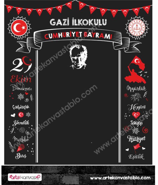 Cumhuriyet Bayramı Branda Banner