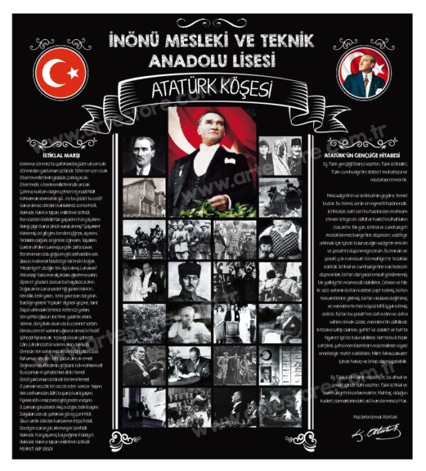 Atatürk Köşesi Branda Banner